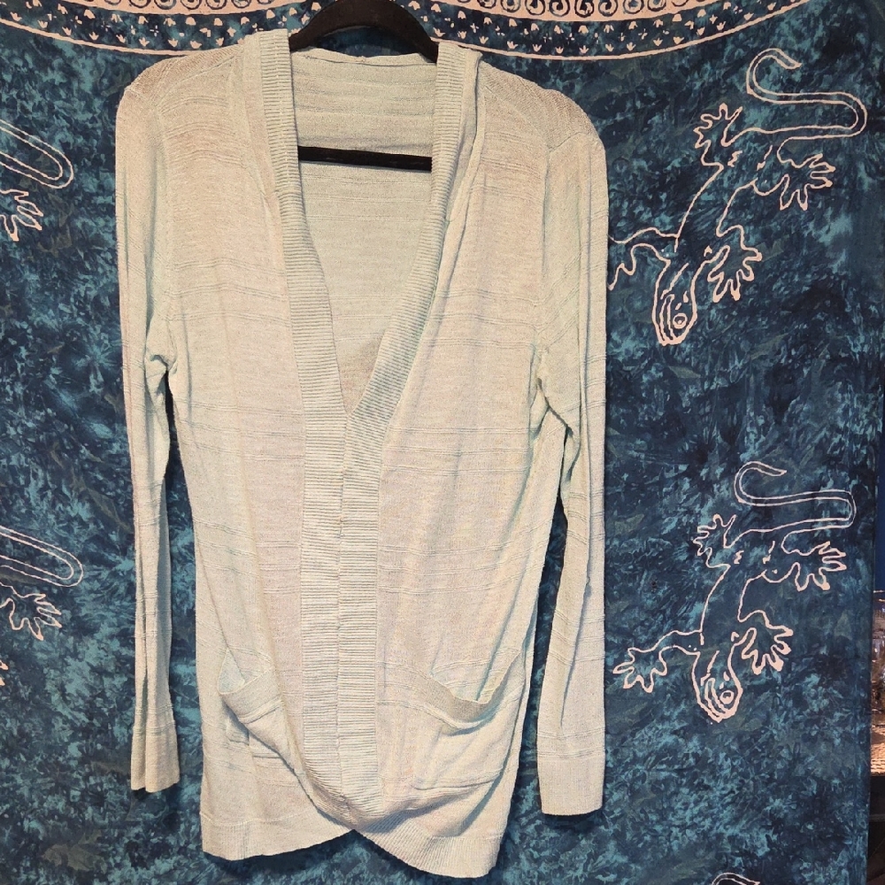 Women's Light Blue Knit Tunic